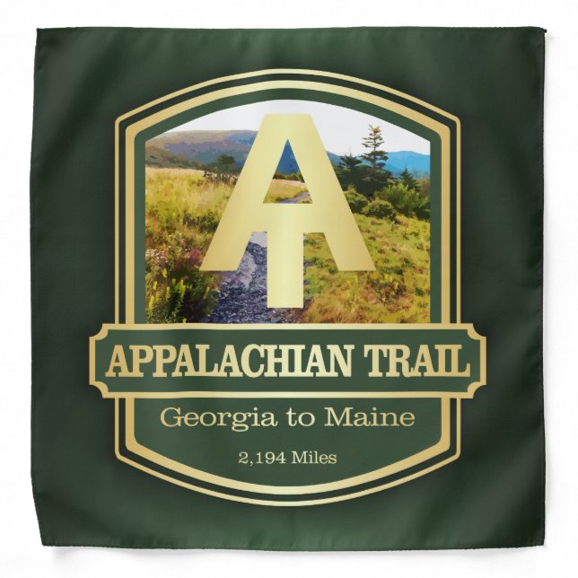 Appalachian Trail (B1) Bandana (Front)
