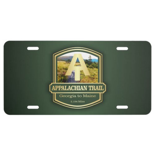 Appalachian Trail B1 License Plate