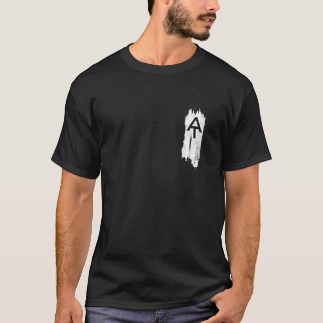 Appalachian Trail Blaze Pocket Patch T-Shirt (Front)