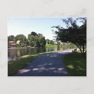 appalachian trail boiling springs lake postcard