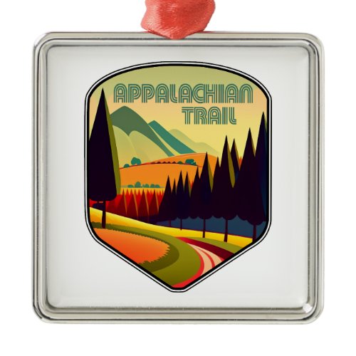 Appalachian Trail Colors Metal Ornament