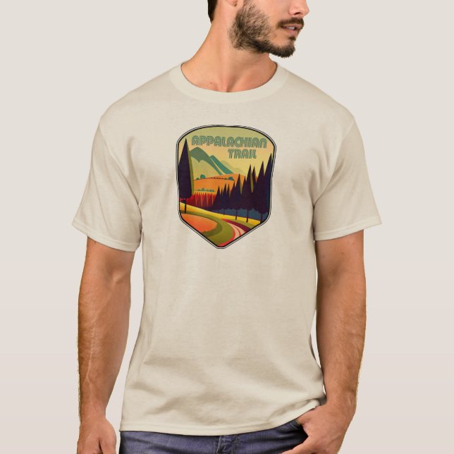Appalachian Trail Colors T-Shirt (Front)