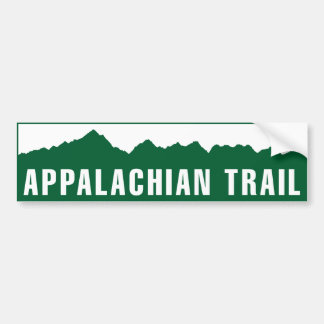 Appalachian Trail (Elevation) Bumper Sticker