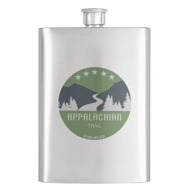 Appalachian Trail Flask (Front)