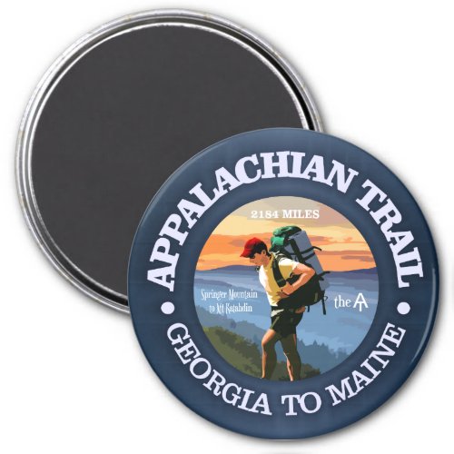 Appalachian Trail Hiker C Magnet