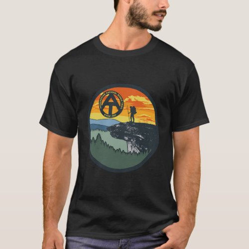 Appalachian Trail Hiker McafeeS Knob T_Shirt