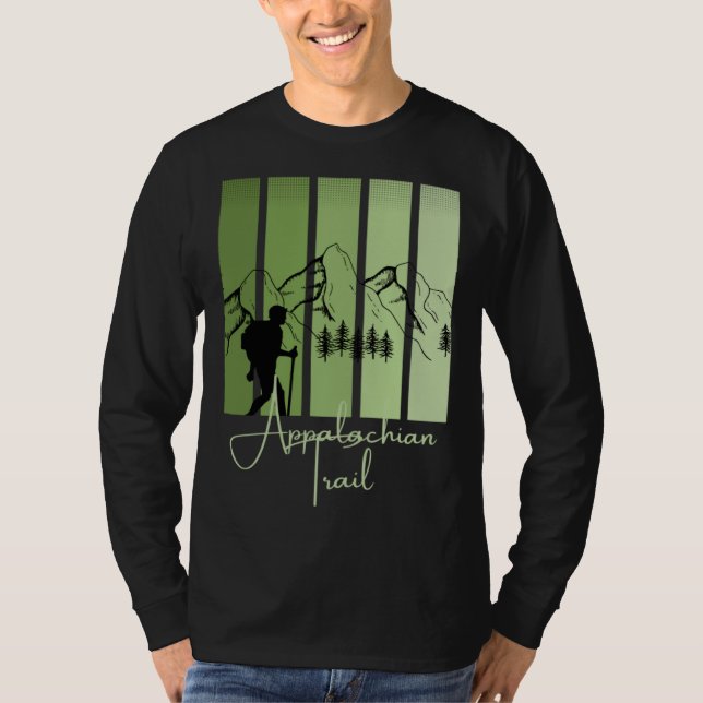 Appalachian Trail Hiking National Park East Coast  T-Shirt (Front)