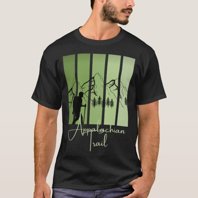 Appalachian Trail Hiking National Park East Coast  T-Shirt (Front)
