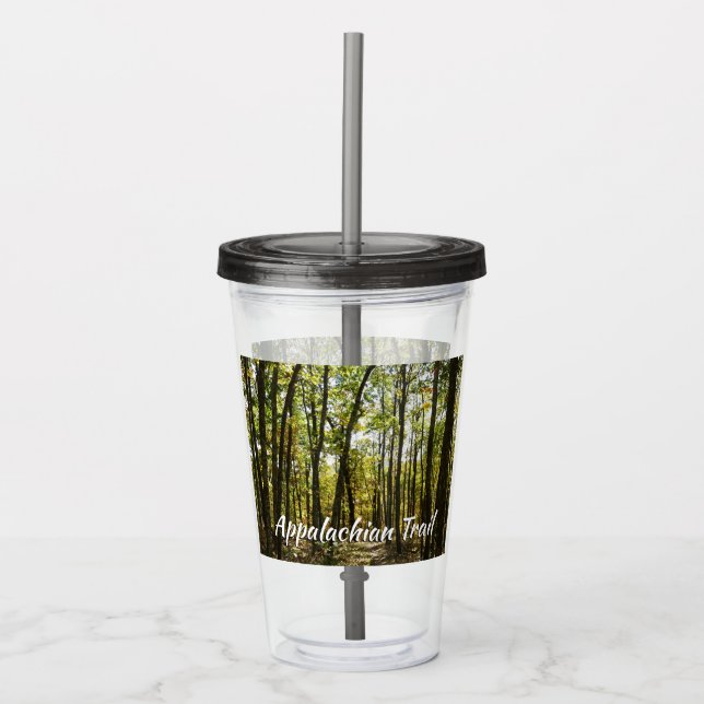 Appalachian Trail in October at Shenandoah Acrylic Tumbler (Front)