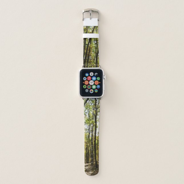 Appalachian Trail in October at Shenandoah Apple Watch Band (Front)