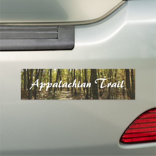 Appalachian Trail in October at Shenandoah Car Magnet (In Situ)