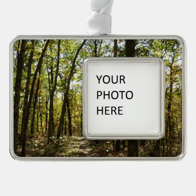 Appalachian Trail in October at Shenandoah Christmas Ornament (Front)