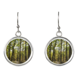 Appalachian Trail in October at Shenandoah Earrings