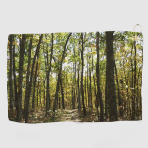 Appalachian Trail in October at Shenandoah Golf Towel