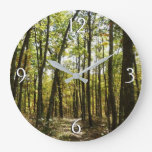Appalachian Trail in October at Shenandoah Large Clock