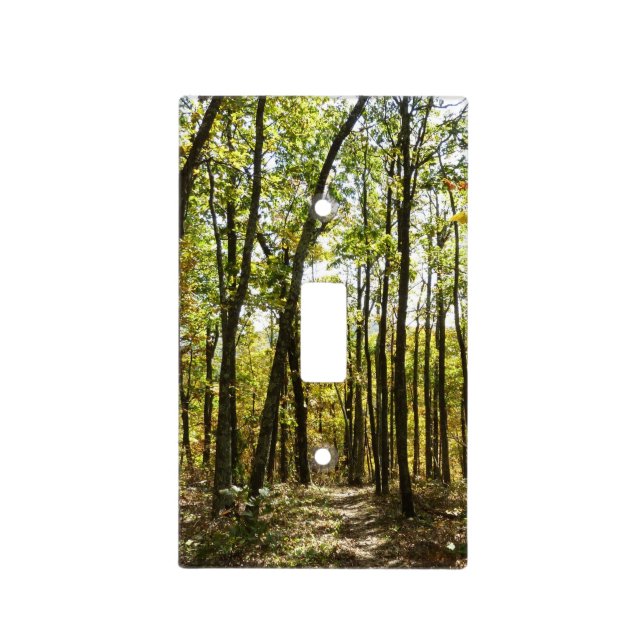 Appalachian Trail in October at Shenandoah Light Switch Cover (Front)