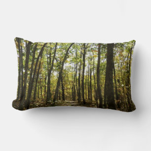 Appalachian Trail in October at Shenandoah Lumbar Pillow