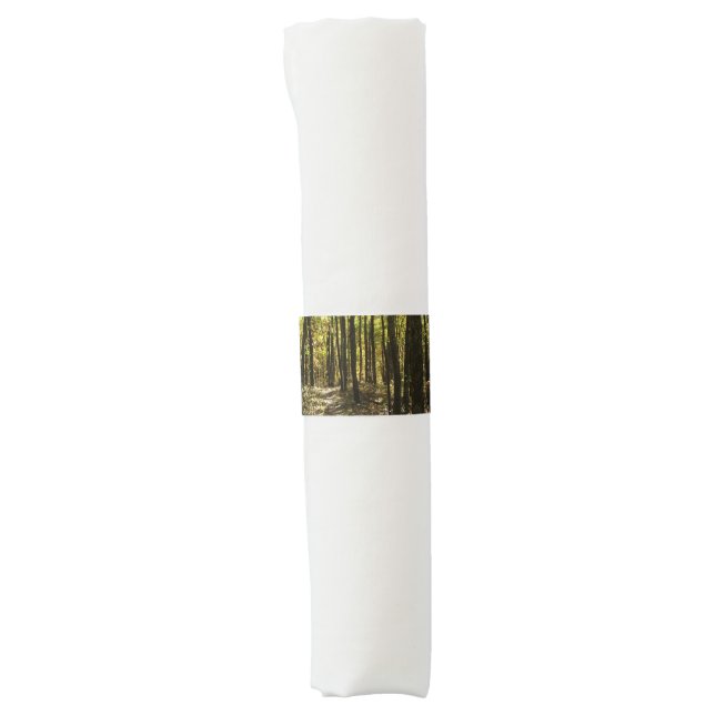 Appalachian Trail in October at Shenandoah Napkin Bands (Front)