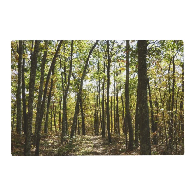 Appalachian Trail in October at Shenandoah Placemat (Front)