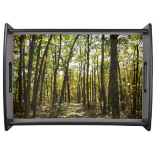 Appalachian Trail in October at Shenandoah Serving Tray