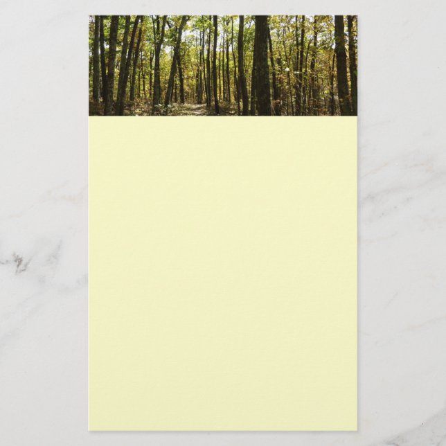 Appalachian Trail in October at Shenandoah Stationery (Front)