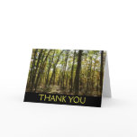 Appalachian Trail in October at Shenandoah Thank You Card