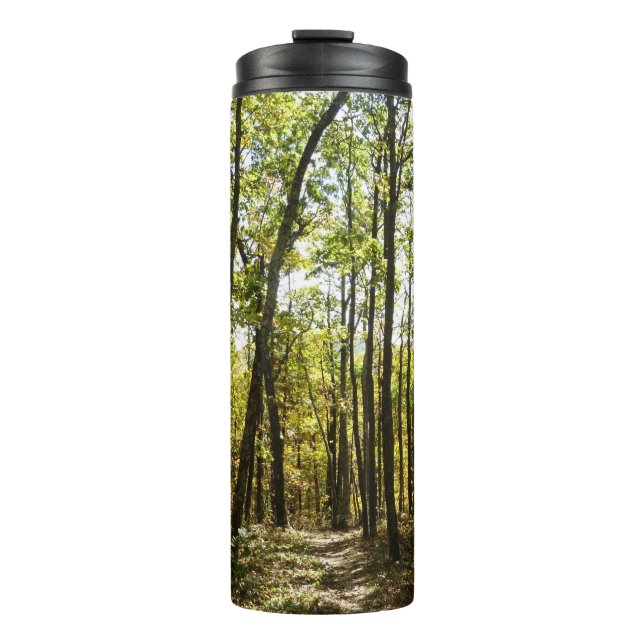 Appalachian Trail in October at Shenandoah Thermal Tumbler (Front)