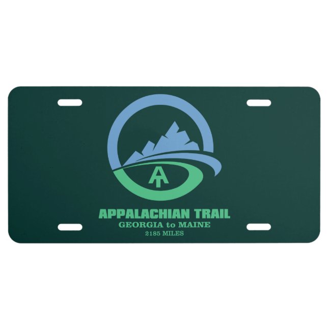 Appalachian Trail (L1) License Plate (Front)