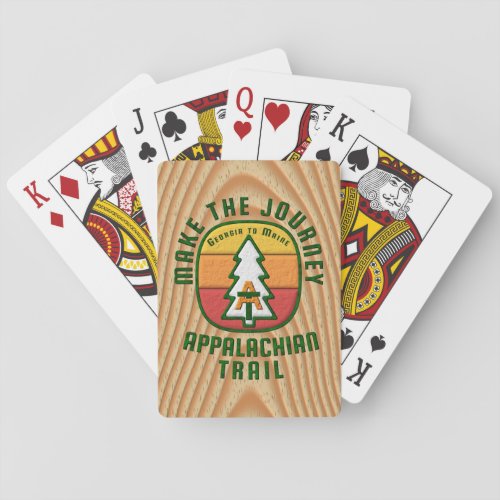 Appalachian Trail Make The Journey Playing Cards