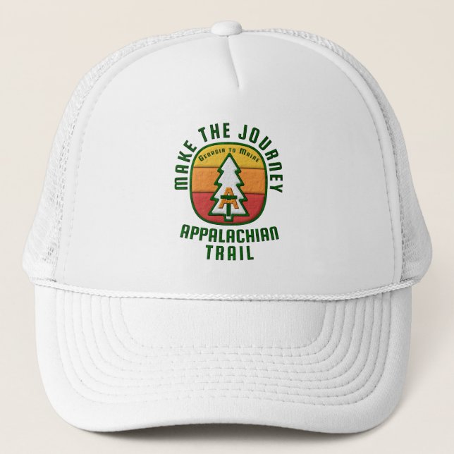 Appalachian Trail Make The Journey Trucker Hat (Front)