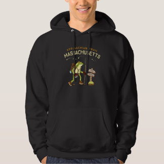 Appalachian Trail Massachusetts Hiking Frog Hoodie