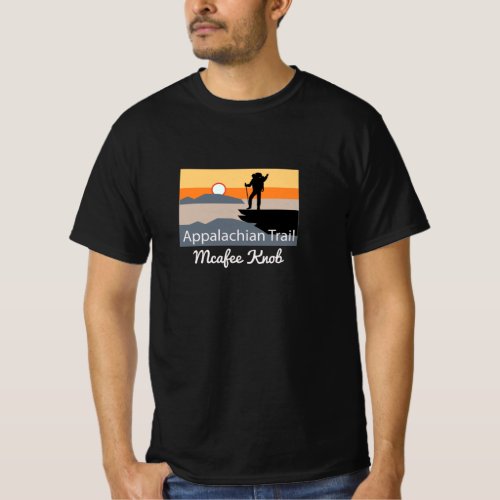 Appalachian Trail  mcafee knob Vintage Retro T_Shirt