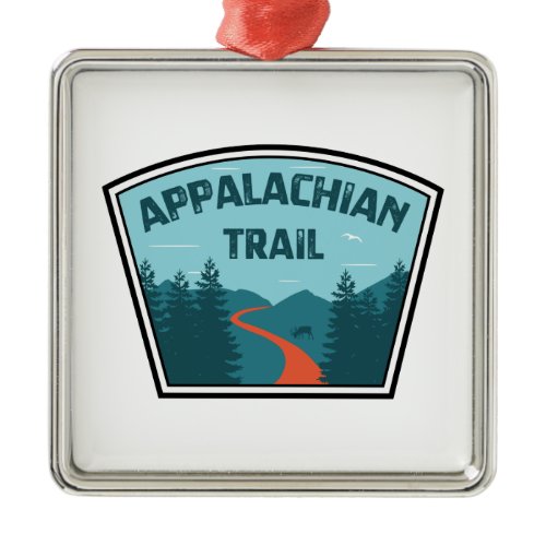 Appalachian Trail Metal Ornament