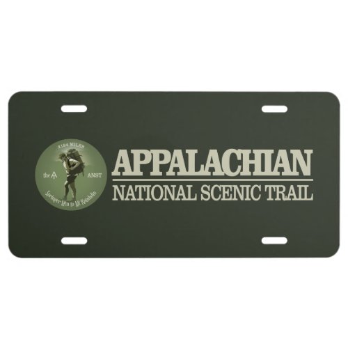 Appalachian Trail o License Plate