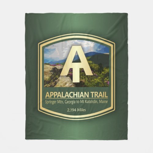 Appalachian Trail PF Fleece Blanket