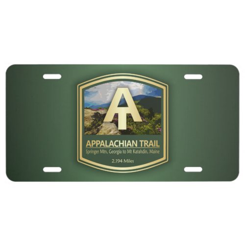 Appalachian Trail PF License Plate