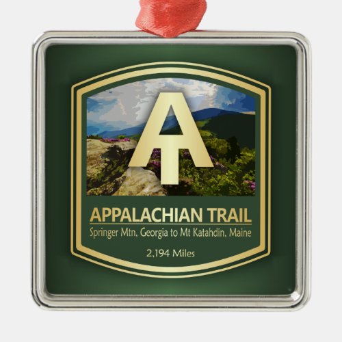 Appalachian Trail PF Metal Ornament