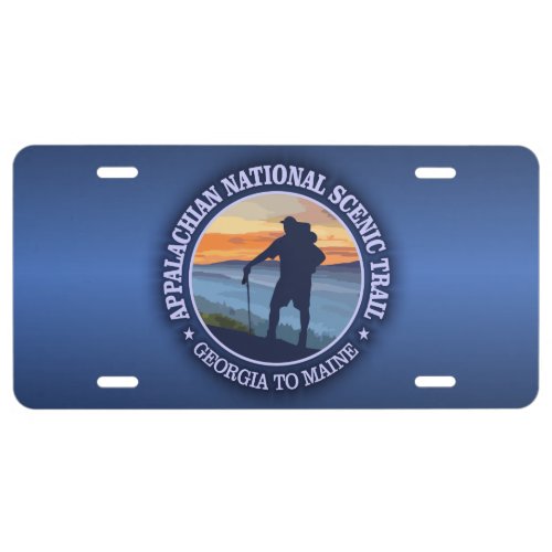 Appalachian Trail rd3 License Plate
