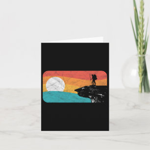 Appalachian Trail Retro Mcafee's Knob Hiking Shirt Card