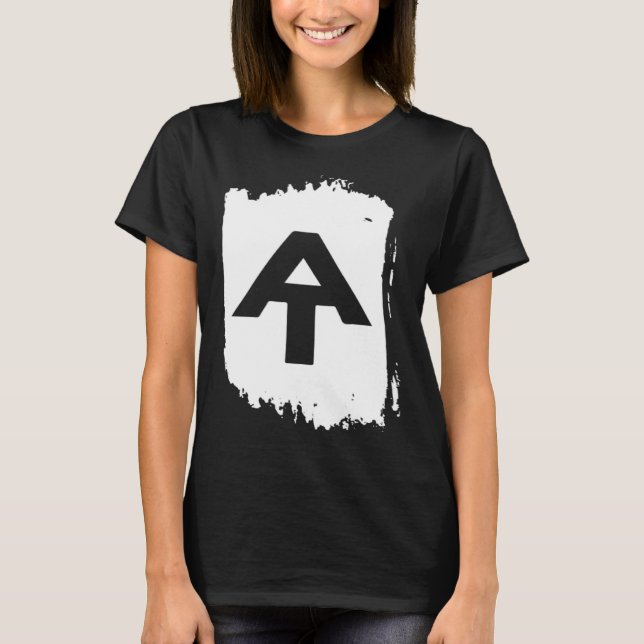 Appalachian Trail Souvenir Map Hiking Appalachia T-Shirt (Front)