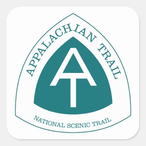 Appalachian Trail Square Sticker