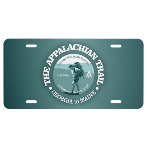 Appalachian Trail T License Plate