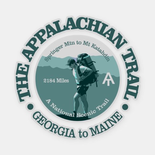 Appalachian Trail T Sticker