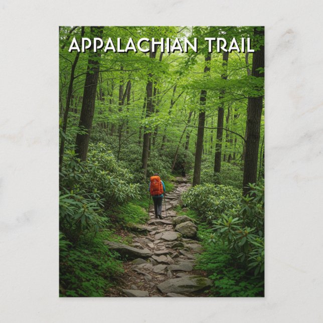 Appalachian Trail Travel Postcard (Front)