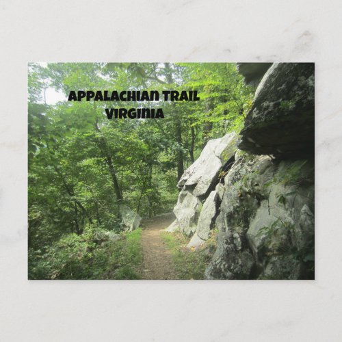 Appalachian Trail Virginia Postcard