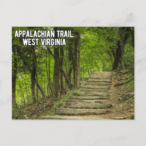 Appalachian Trail West Virginia Postcard