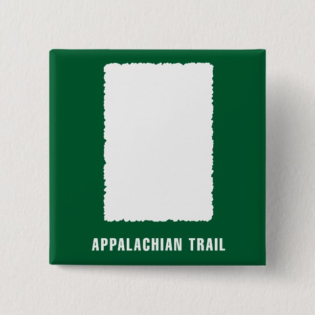 Appalachian Trail White Blaze Button (Front)