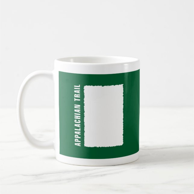Appalachian Trail White Blaze Coffee Mug (Left)