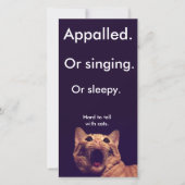 Appalled. Probably. (Front)