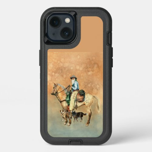 Appaloosa and Cowboy iPhone 13 Case